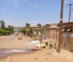 Thlabane Project – Trenching for Pipeline